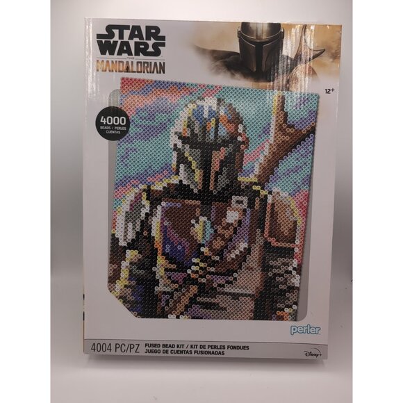 Star Wars "The Mandalorian" Perler bead kit - 4004pc - Picture 1 of 2